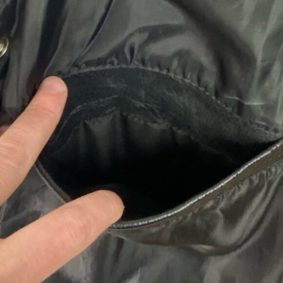 Genuine Leather Motorcycle Vest Black Cruisers Size Medium Canadian Moto Jacket‎ - Picture 13 of 15